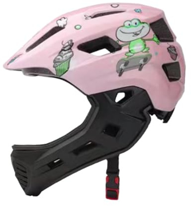 Fenteer Casque de Vélo Enfant, Modèle Intégral Adapté Au Skateboard et VTT, Fournitures Légères