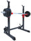 Squat Rack Bench Press Stand Höhenverstellbar Multifunktion Langhantelablagen Fitness Tower Tragbares Krafttraining Hantelablage