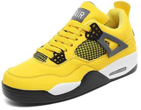 Scarpe da Basket Classiche da Uomo Donna Air 4 Retro Scarpe da Skate Fitness Formatori retrò Skate Tennis Casual Scarpe da Ginnastica da Lavoro Corsa a Piedi