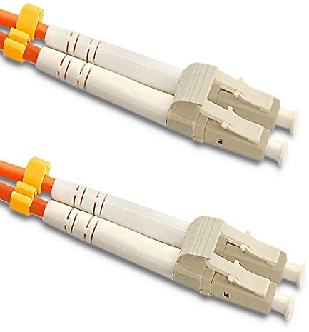 Qoltec 54029 câble de Fibre Optique 20 m LC/UPC OM2 Orange