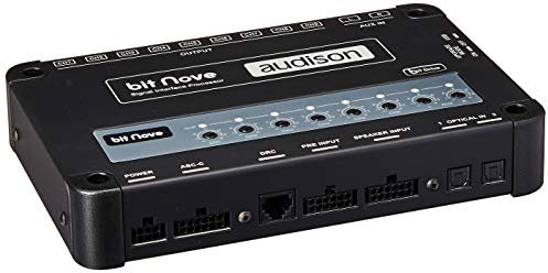 Audison Bit Nove DRC - Processore Audio Digitale Multifunzione 9 canali per Auto con Remote Control DRC AB Incluso