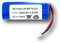 BATSÉCUR - Pile Alarme BATXU03 Compatible avec 1UR18500Y, BATRXU03X, RXU03X DAITEM Hager DIAGRAL - 3.7V 1300mAh Li-ION