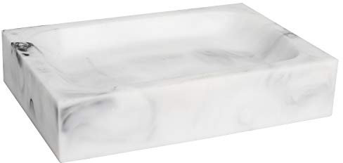 Sweet Home Collection Ensemble d'accessoires de Salle de Bain, Collections Uniques, Moderne Classique Contemporain, décoratif, Beaux Designs, Bains Douche Baignoire, Porte-Savon, Plaza