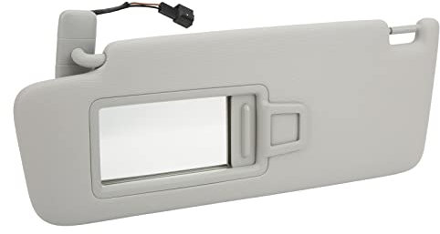 CHICIRIS Parasol Gris del Lado del Conductor Izquierdo 5GG 857 551 Reemplazo del Accesorio Interior del Automóvil ABS + Tela para MK7 2014-2017 Otros Accesorios Interiores