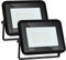 Yakimz Faretto LED da Esterno, 2pcs 30W Proiettore 3000K, IP66 Luce a Parete 2550LM Super Luminoso per Giardino Garage Casa Cortile, 230V, Bianco Caldo