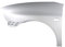 Gal Industrial Kotflügel kompatibel für Seat Ibiza Cordoba (6L - III 3. Generation) LS7Y Links Silber Vorderseite lackiert