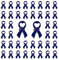 CRAFFANCY Lot de 50 Broches en Forme de cœur Bleu foncé en métal avec Fermoir en Silicone émaillé pour décoration