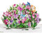 Pop-Up Karte Blumen für Mutter- 3D Schmetterling Blumen Geburtstagskarte Für Frau,Mutter,Freundin - Pop Up Karte Valentinstag Liece Karten Für Frau Freundin-3D Muttertagskarte Pop-Up Karte Mutter