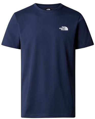 THE NORTH FACE NF0A87NG8K2 M S/S Simple Dome tee T-Shirt Hombre Summit Navy Tamaño XXL