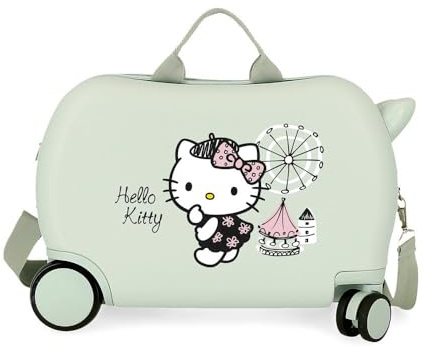 Hello Kitty Fair Koffer, grün, 45x31x20 cms, Kinderkoffer