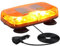 AUTOUTLET 48 LED Warnleuchte, 12/24V Rundumkennleuchte Warnlicht mit 17 Modi & 4 super Magnetfuß, IP65 Wasserdichte Amber Warnblinkleuchte Blitzlicht Notfall-Gefahrenwarnung Stroboskop für LKW KFZ