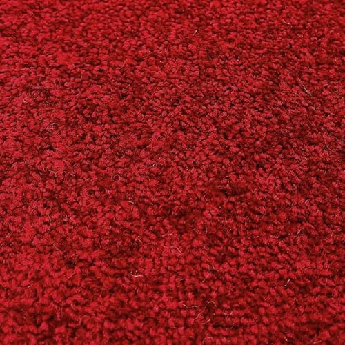Tuda Carpets | Imperial 6.5mm Pile Budget Carpet with Felt Backing, 8.5mm Total Height | Dark Cabernet (58) - 4m x 3m (13ft1 x 9ft10)