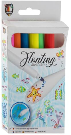 Magic Water marker 6 pcs/spoon - Waterpens- Floating ink - Magic Water...