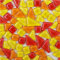 Carreaux de mosaïque en verre de couleurs mélangées, 200 g, carreaux de mosaïque rouge et jaune, pierres de mosaïque en cristal, pièces en verre pour loisirs créatifs