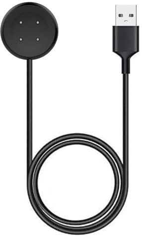 Compatible with Pixel Watch 2/3 Charger, 3.3FT/1M Replacement Magnetic Charging Cable for Google Pixel Watch 2/3 (Black, USB Type A)