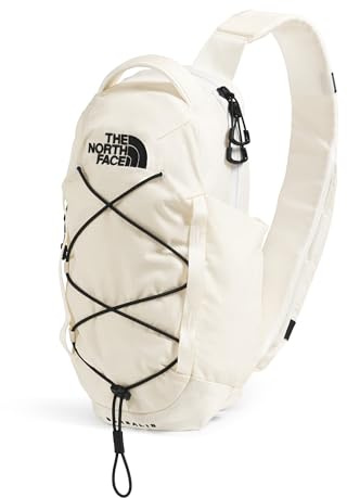 The North Face Unisex Borealis Sling Handtasche, Gardenia White/TNF Black, Eine Größe, Borealis Sling Bag
