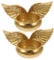 Gatuida Engel Flügel Kerzenhalter Engel Kerzenhalter ästhetisch Ornamente LED kerzengläser Vintage goldene kerzenständer Kerzenhalter im Engelsflügel-Design Flügel-Design-Statue Harz
