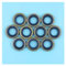 AOIUU Compatible con sierra de corte H-u-s-q=-v-a-r-n-a Partner K750 K760 K960 K970 268 K, cortadora eléctrica n.° 503 26 02-04, juego de sellos de aceite del cigüeñal.