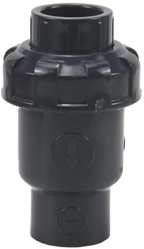 1 Stück UPVC-Rückschlagventil – 1/2 Zoll bis 2 Zoll Kunststoffkugel-Einwegventil for Sanitärsysteme(40mm)