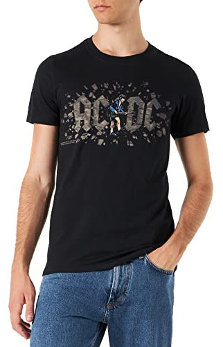 ACDC Men's Those about to Rock T-Shirt, Black, Medium