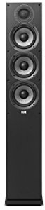 ELAC Debut 2.0 Standlautsprecher F5.2, Box für Musikwiedergabe über Stereo-Anlage, 5.1 Surround-Soundsystem, exzellenter Klang und hochwertiges Design, 3-Wege Lautsprecher, Schwarz dekor