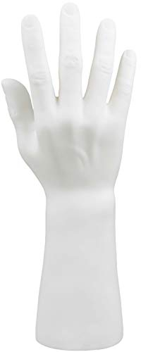 AUEAR, Schmuckständer für Herren, für Armband, Halskette, Ring, Uhren, Handschuh, Weiß