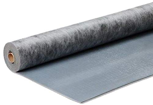 Dämmmatte uficell® VinoStick® silentPremium, selbstklebende Akustikmatte für Klebe Vinylböden, Flächengewicht ca. 2,6 kg/m² Druckfestigkeit: 450 kPa, Rollengröße: 6,5 m² (3 Rollen | 19,5 m²)