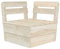 CHAHO Garten Lounge Set Loungemöbel Terrasse Ecksofa Terassenmöbel Sitzgruppe Gartenmöbel Set Sofagarnitur, Modulares Palettensofa Eckteil Imprägniertes Fichtenholz