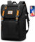 YAMTION Laptop Rucksack Herren mit 17 Zoll Laptopfach,Schulrucksack Jungen Teenager Schultasche mit USB für Schule Universität Studium Arbeit Freizeit Reise