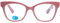 DOOViC Pink Frame Reading Glasses Blue Light Blocking Square Frame Large Lens Computer Glasses Magnification Readers Glasses for Women +1.25