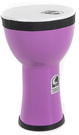 TOCA Doumbek 6 Freestyle II PVC TF2DK-P Purple | wetterfest, abwaschbar, immer gestimmt, strapazierfähig