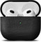 WOOLNUT Custodia in pelle per AirPods 3 Gen – Nero | Premium Apple AirPods 3 Generation Custodia in pelle di alta qualità – Custodia protettiva ed elegante per i vostri AirPods di 3 generazione