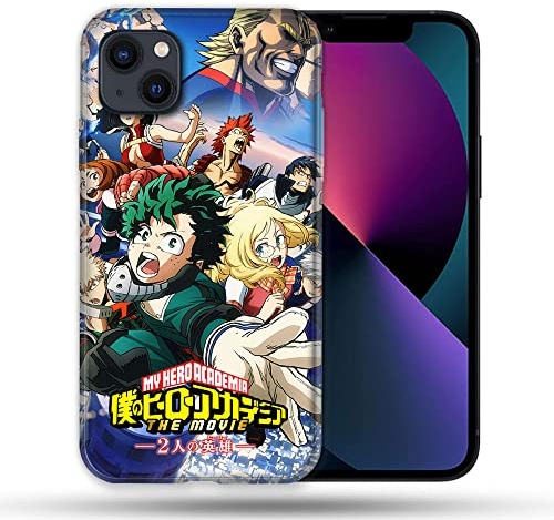 Schutzhülle kompatibel mit Magsafe für Apple iPhone 13 (6,1) Manga My Hero Academia Poster