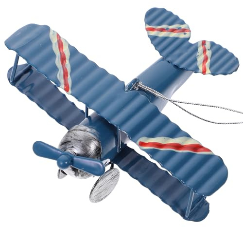Artibetter Airplane Cake Topper Miniature Model Toy for Birthday Party Decorations 3.94 Inch Lightweight Aeroplane Cake Model for Home and Party Use