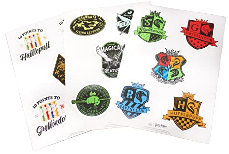 Harry Potter Aufkleber - Symbol Sticker Bogen - Harry Potter Zubehör