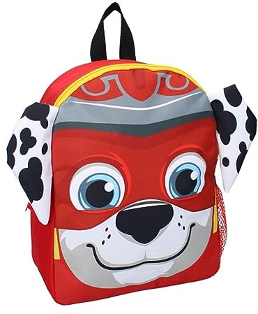 Paw Patrol Unisex Kinder Marshall, Mighty Kinofilm Rucksack, Mehrfarbig