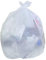 Bin Bags - Square clear bin bags 15'' x 24'' x 24'' (381mm X 610mm X 610mm) - Heavy duty, durable and designed to hold, 33L, (4 Rolls of 400pcs)