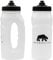 Bearactive Running Bottle Lightweight 500 ml Handheld Sports Water Bottles with Valve Sprout - BPA Free Plastic and Leak Proof - Runners Hand Grip Bottle (1 Bottle, Black)