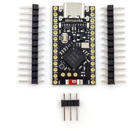 Persistence NRF52840 Entwicklungsboard Supermini Kompatibel mit Nice Nano V2.0 Bluetooth Ladeverwaltung Computers Ersatzteile Zubehör.