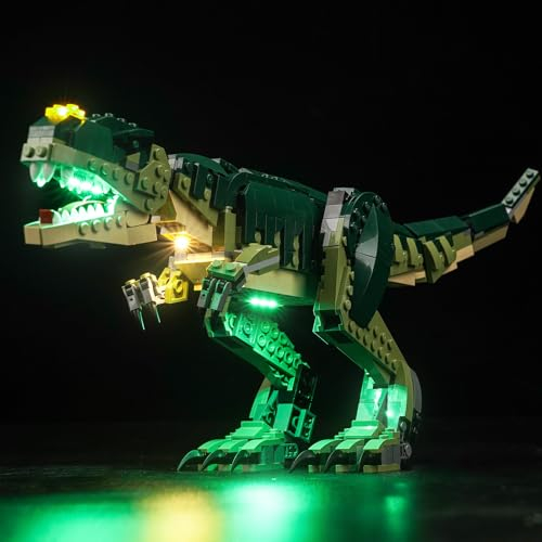 Led Licht Set für Lego 31151 T. rex (Kein Lego), Dekorationsbeleuchtungsset für Lego Creator T.Rex Kreative Spielzeug