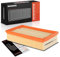 Frankberg Filtro aria Inserto filtro Filtro Compatibile con Clio III BR0/1 CR0/1 Micra III K12 Modus/Grand Modus F/JP0 Juke F15 Cube Z12 NV200 Combi Tiida C11 Replace# 16546-BN701