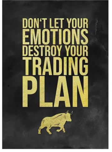 Leinwandbild „Börse“, Motivierendes Poster mit Zitaten zum Thema „Schwarzes Gold-Trading“ für die Wanddekoration im Büro und zu Hause, 50 x 70 cm, ungerahmt