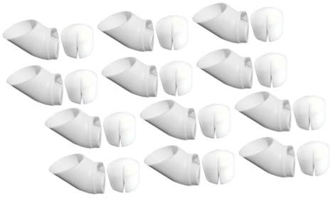 OFFSCH Juego de Vasos de Cultivo Hidropónicos con Tubo de PVC para Huerto de Balcón