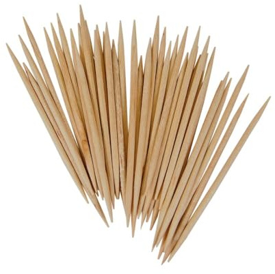 VEPATIM 2000 Zahnstocher aus Holz rund Ø2mm 65mm