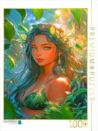 Puzzle · EIN Motiv aus dem Kalender Anime Cuties - Charmante Heldinnen | Bild im Oktober des Wandkalenders „Anime Cuties · Charmante Heldinnen · 1000 Teile · Lege-Größe 64 × 48 cm · CALVENDO Puzzle