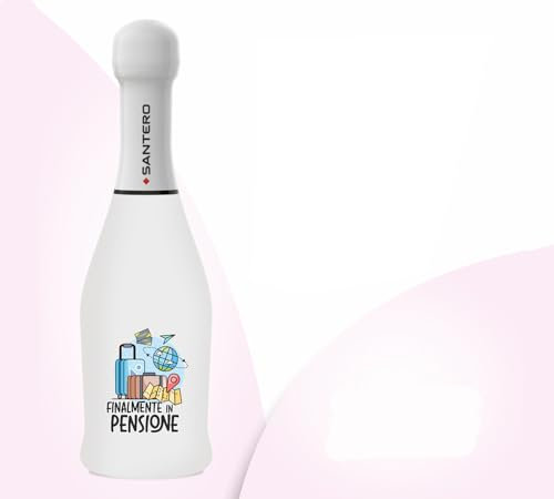 Zelda Bomboniere Spumante Gift Santero Ml 200 Pensione Decorazioni