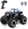 Ulikey Macchina Telecomandata, Auto Telecomandata 4WD con 3 Batterie, 2,4 GHz Monster Truck Telecomandato, Rotazione a 360°Auto Radiocomandata, Giochi Esterno Regalo, per Bambini e Adulti (Blu)