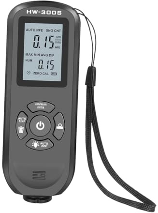 GLEAVI Lackdickenmessgerät Auto Digital mit HD Display Präziser Beschichtungsmesser für Autolack Pulverbeschichtung Robustes Messgerät für Industrie und Fahrzeuginspektion