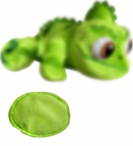 Juguete de Peluche de Camaleón, Peluche Camaleón Magnético, Pascals Hombro Muñeco de Peluche para Niños, Niñas, Fanáticos