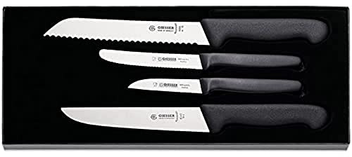 Giesser Haushalts-Set 4-TLG Messer, Grau, M